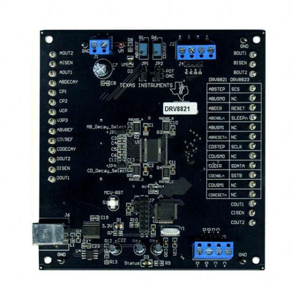 DRV8821EVM (Оценочные и демонстрационные платы и комплекты TI)