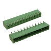 Разъемный клеммный блок на плату ZTM-ELECTRO 2ZHDRC-12P ( 2EDGRC-5.08-12P / 2EGTRC- 5.08-12P), вилка (M), 12 контактов, шаг 5.08 мм