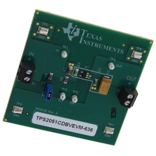 TPS2051CDBVEVM-636 (Оценочные и демонстрационные платы и комплекты TI)