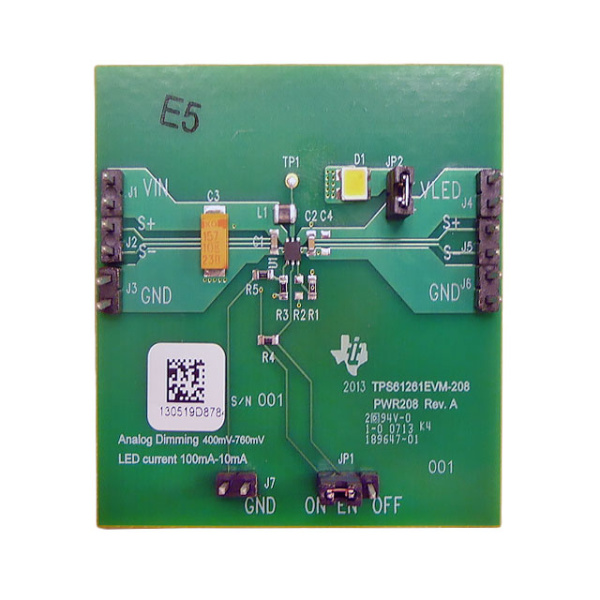 TPS61261EVM-208 (Драйверы светодиодов TI)