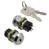 Выключатель с ключом RUICHI SK25-03A, 4 А - 125 В, 2 а - 250 В, серия А: 2NO-2NC (4Р), серия В: 1NO-1NC (2P)