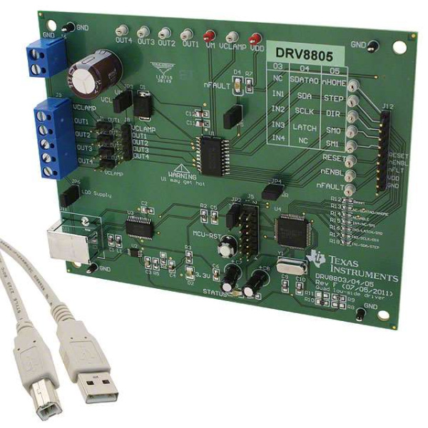DRV8805EVM (Оценочные и демонстрационные платы и комплекты TI)