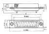 Разъем СНП101-9ВП-12