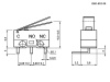 Микропереключатели DM1-01D-30 125v. 1a