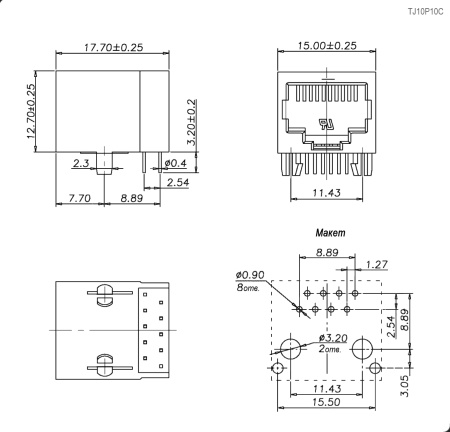 TJ10P10C