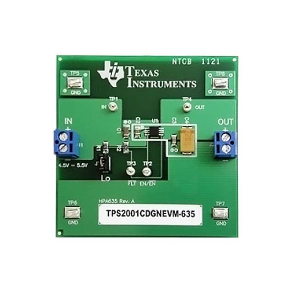 TPS2001CDGNEVM-635 (Оценочные и демонстрационные платы и комплекты TI)
