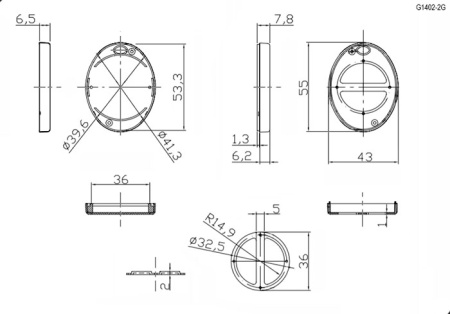 G1402-2G (55x43x13.4)