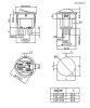 Клавишный переключатель RUICHI KCD1-201-8-C3-B/4P, ON-OFF