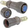 Разъём быстроразъёмный RUICHI FQ18-4pin TK-8, 4-х контактный