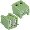 Винтовой модульный клеммный блок RUICHI XY303V-02P ( DG381-3.81-02P / GT381-3.81- 02P ), на плату, 2 контакта, шаг 3.81 мм