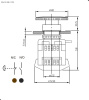 Кнопочный переключатель RUICHI 3SA12-22E-11ZS