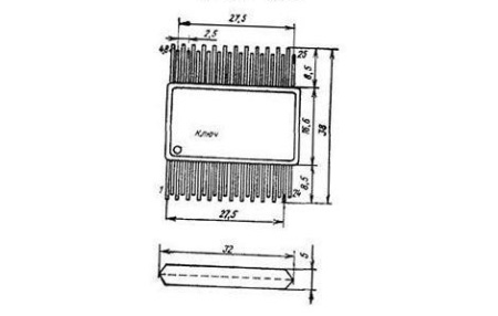 Микросхема КР581ИК1
