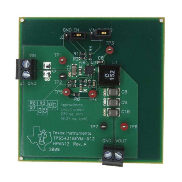 TPS54318EVM-512 (Импульсные источники питания TI)