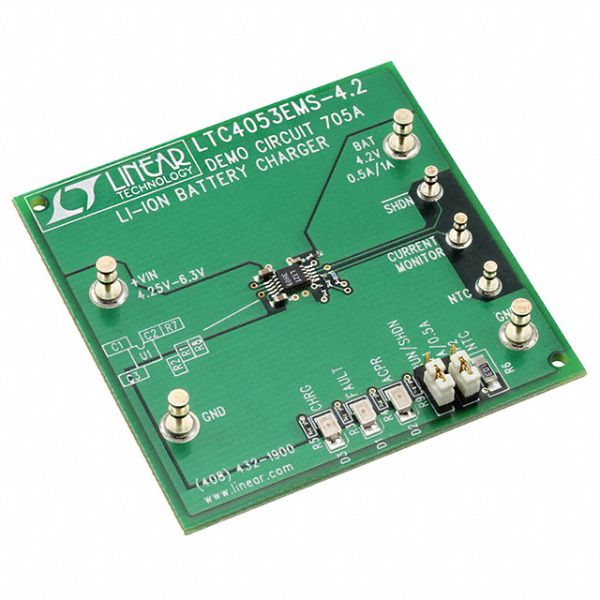 LTC4053EMSE-4.2#TRPBF (Зарядные устройства для аккумуляторов ADI)