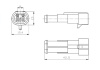 Разъём авт. соединитель RUICHI DJ7021-1.5-11 (18AWG 200 мм), 12/ 24 (DC) В