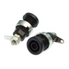 Гнездо RUICHI Z016 4 мм panel jack чёрный, на панель под пайку