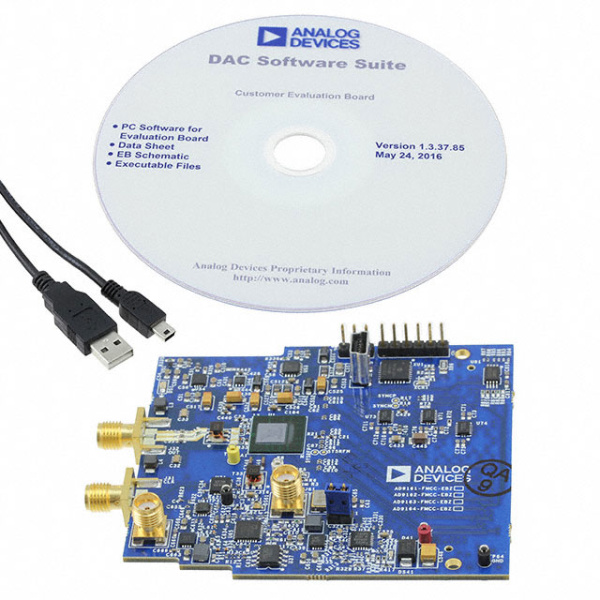 AD9163-FMCC-EBZ (Цифро-аналоговые преобразователи (ЦАП) ADI)