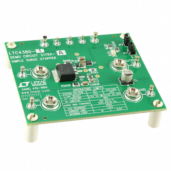 LTC4380IMS-3#PBF (ИС защиты от скачков напряжения ADI)