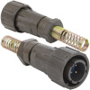 Разъём быстроразъёмный RUICHI FQ18-3pin TJ, 3-х контактный