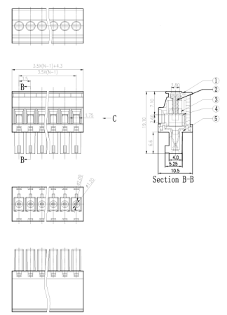 15EDGKA-3.5-13P-14-100Z(H)