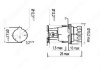 Держатель предохранителя ДПБ, Полюс, до 250 В