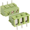Винтовой клеммный блок RUICHI XY304R-A-03P на 2 клеммы M3.0, шаг 5 мм, лифт, 12 А, 26 - 14 AWG