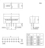 Разъём IDC RUICHI FDC-10, 10 контактов