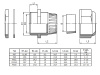 Кабельный ввод пластиковый герметичный с резьбой «PG» RUICHI PG11-G (5-10), серый, полиамид PA66