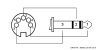Аудио-видео шнур RUICHI DIN 5 Pin - Stereo 3,5 mm G1,5 m
