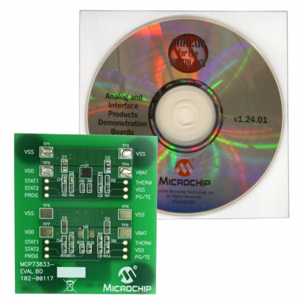 MCP73833-GPI/UN (Зарядные устройства для аккумуляторов MCRCH)