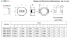 SMRH8D43-220N (CDRH8D43NP-220NC) SXN экранированная катушка индуктивности, 22 мкГн, 3 А, 130 мОм, 8.3 х 8.3 х 4.5 мм