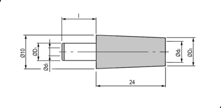 Разъём питания штырьковый SZC-0025b/4*1.7 мм, 2А
