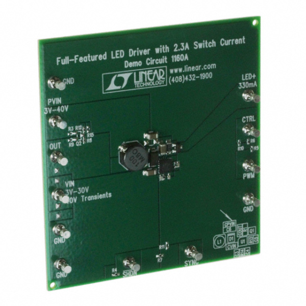 DC1160A (Драйверы светодиодов ADI)