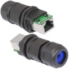 Разъём герметичный RUICHI RJ45-20P ip68