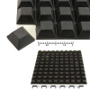 Ножка приборная самоклеющаяся RUICHI SF-007, 10.5x8.6x2.5 мм, квадратная