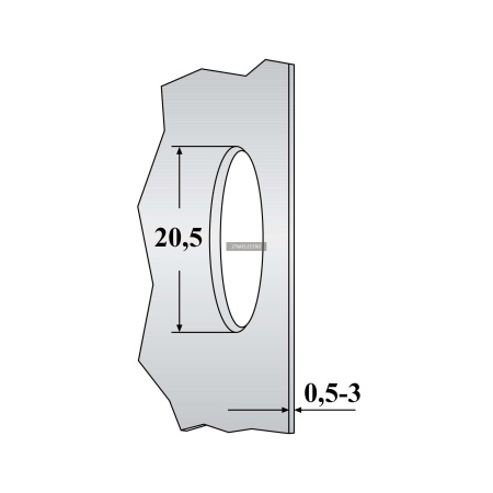 Кабельный ввод ZTM-ELECTRO ZTSS M20B, EPDM