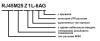 Разъём герметичный Ruichi RJ45M25Z1LRJ45M25Z1L-6AG