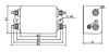 RUICHI CW4L2-10A-S сетевой EMI/RFI фильтр, однофазный, 250VAC, 10A, двухкаскадный, высокопроизводительный, компактный