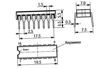 Микросхема КМ155ТМ8
