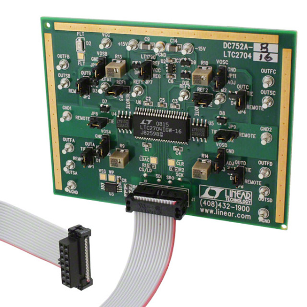 LTC2704CGW-14#PBF (Цифро-аналоговые преобразователи (ЦАП) ADI)
