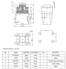 Тактовая кнопка RUICHI KAN4511-0381B, 4.5x4.5x3.8 мм