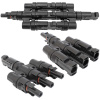 Коннектор для солнечных батарей RUICHI DF-2601A-3P (MC4Y AB), универсальный