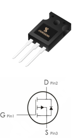 IRFP9240PBF JSMSEMI полевой транзистор (MOSFET), P-канал, -200 В, -12 А, 420 мОм, TO-247AC