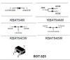 BAT54SW KUU диод Шоттки, 2 диода последовательно, 30 В, 200 мА, SOT-323