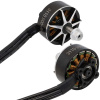 Электродвигатель бесщеточный RUICHI 3110 900-RH, 900 kV, диаметр вала с резьбой M5, гайка с прессшайбой, цвет черный/серебряный