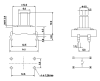 Тактовая кнопка RUICHI TS-1103