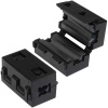 Фильтр ферритовый на провод RUICHI ZCAT1523-5030F черный, в корпусе