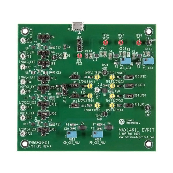MAX14611EVKIT# (Оценочные и демонстрационные платы и комплекты MXIM)