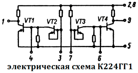 Микросхема К224ГГ1