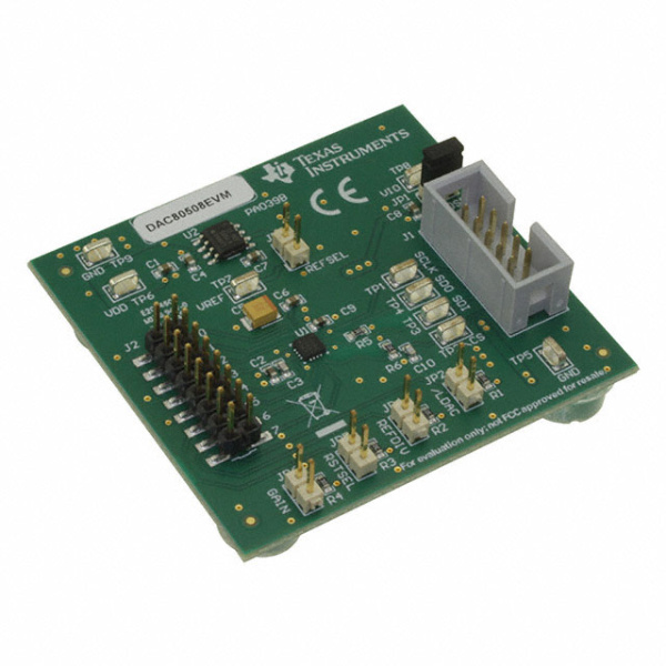 DAC80508EVM (Цифро-аналоговые преобразователи (ЦАП) TI)